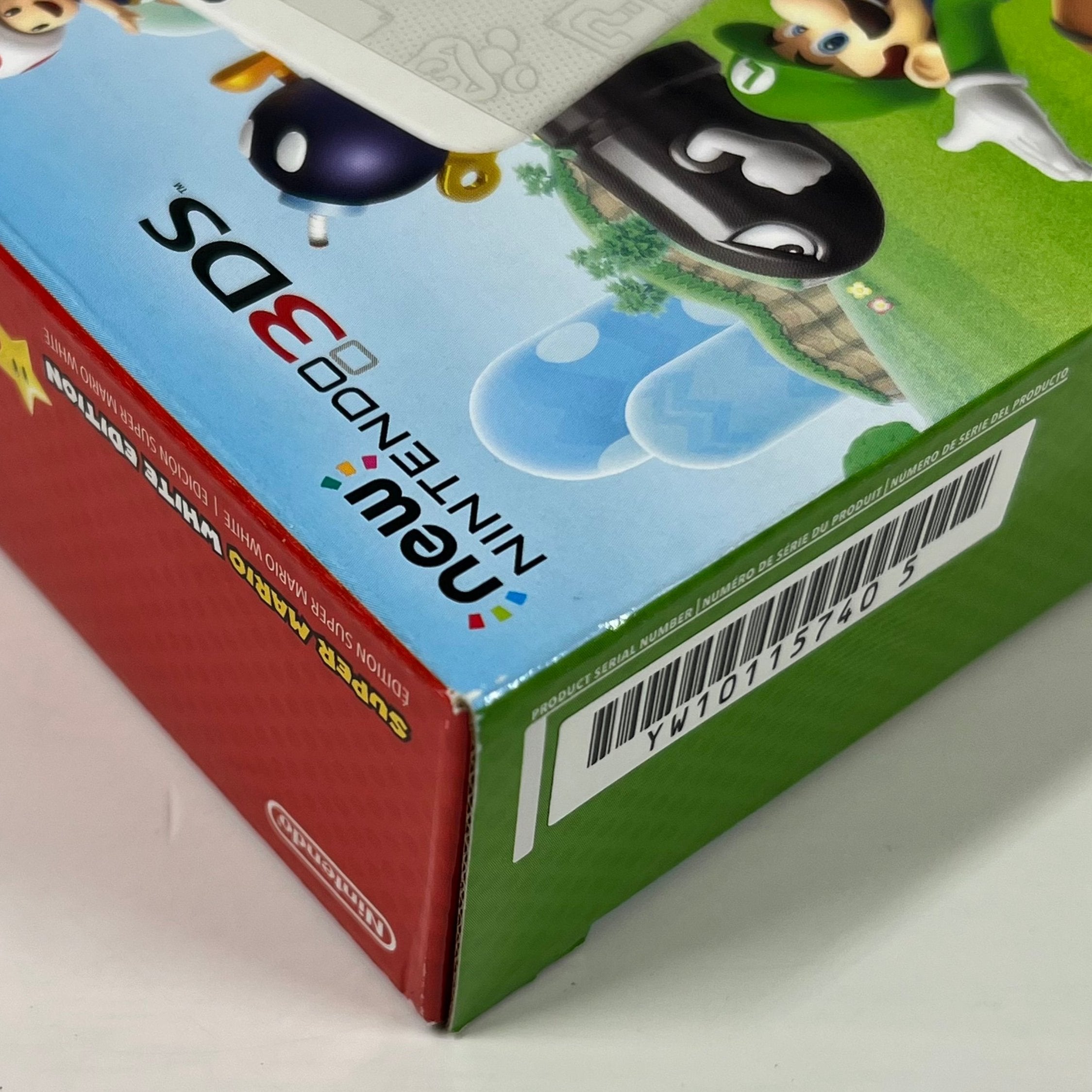 New Nintendo 3DS Handheld Game Console Super Mario White Limited