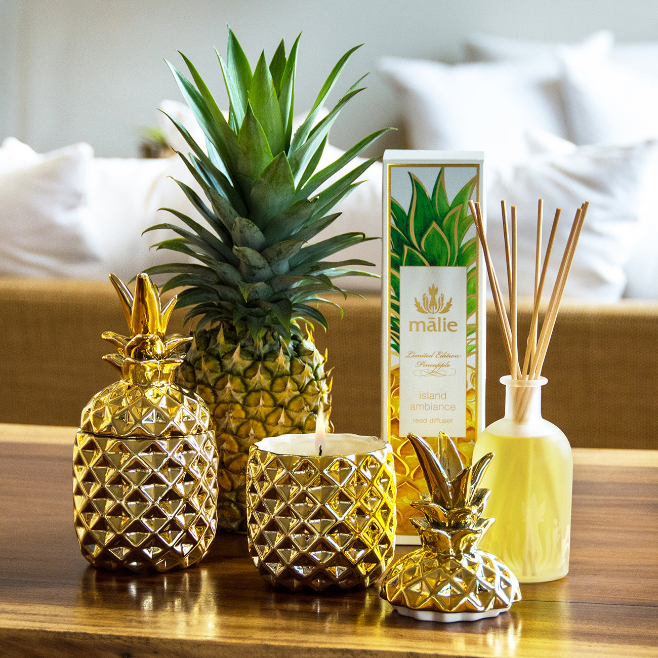 ソイキャンドル Pineapple – Malie Organics