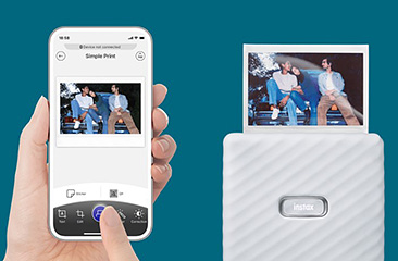 スマートフォン用プリンター “チェキ” INSTAX Link WIDE アッシュ