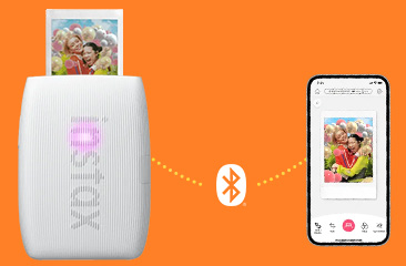 スマホプリンター “チェキ” instax mini Link 3 クレイホワイト