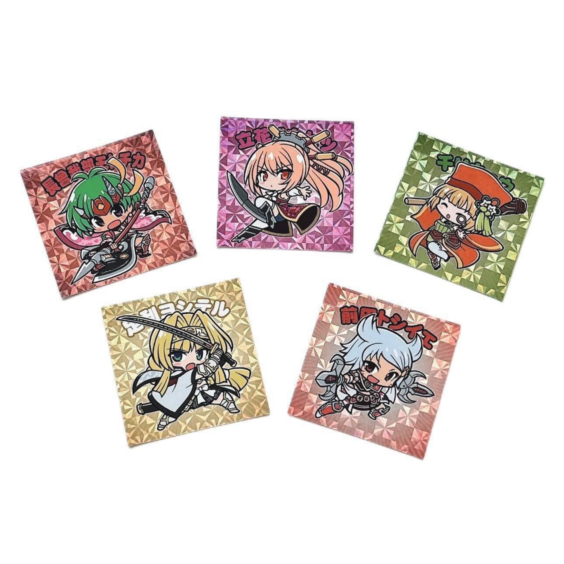 戦国乙女 かぎっ娘ステッカー【ランダム】 | キュイン萌ーる