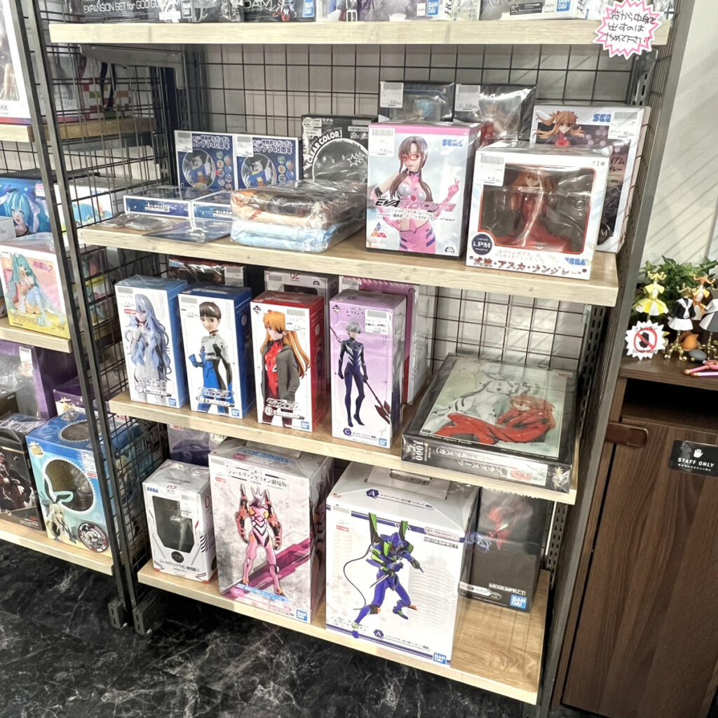 エヴァンゲリオングッズが大量入荷！専用コーナー新設しました