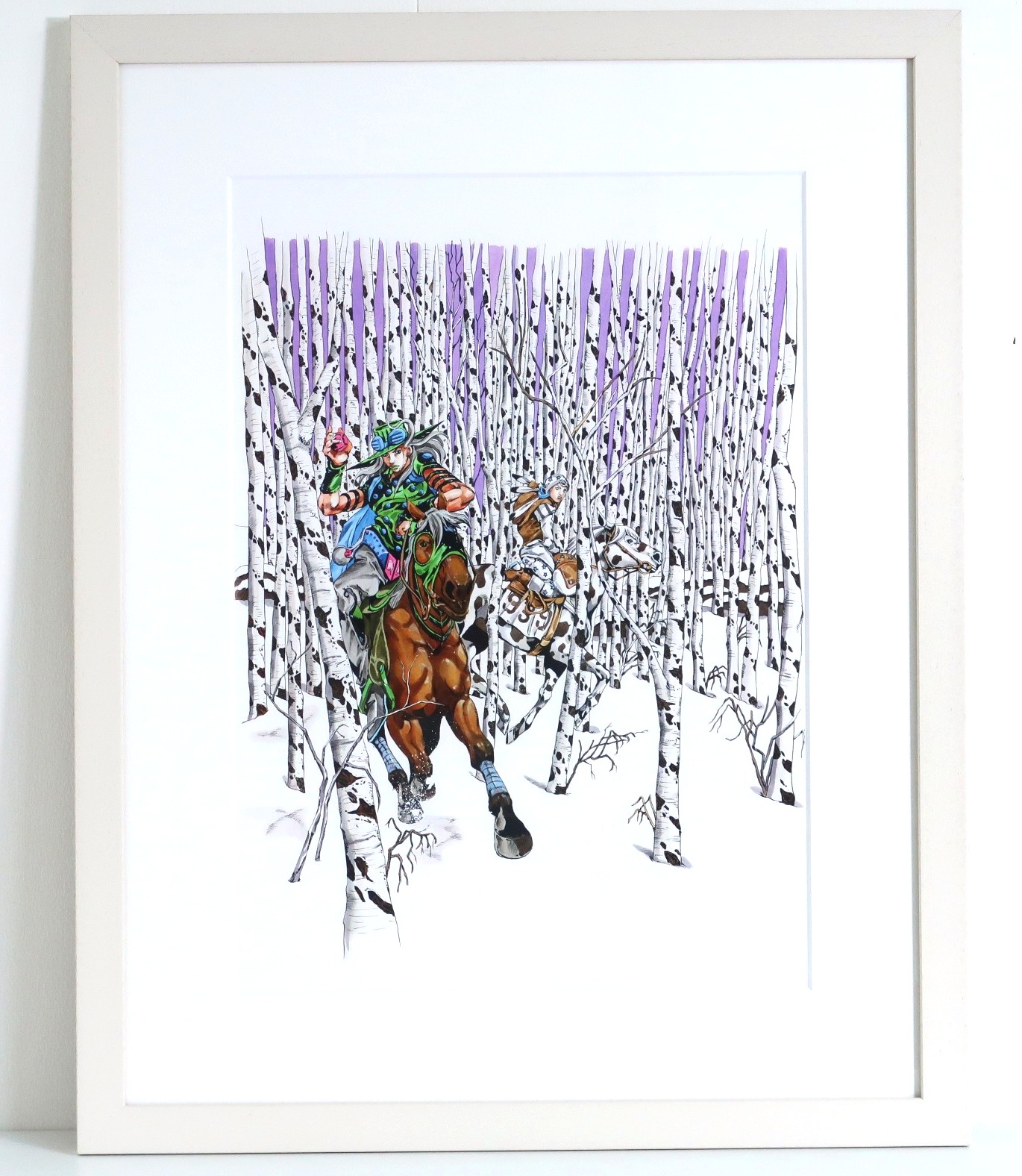 買取実績】『ジョジョの奇妙な冒険』荒木飛呂彦原画展 高級複製原画