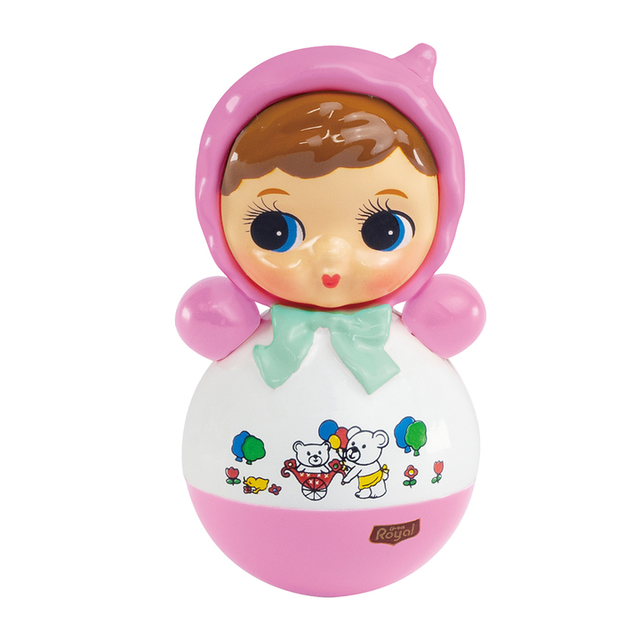 高さ5cmの可愛いサイズ♡昭和レトロ「おきあがりポロンちゃん」が