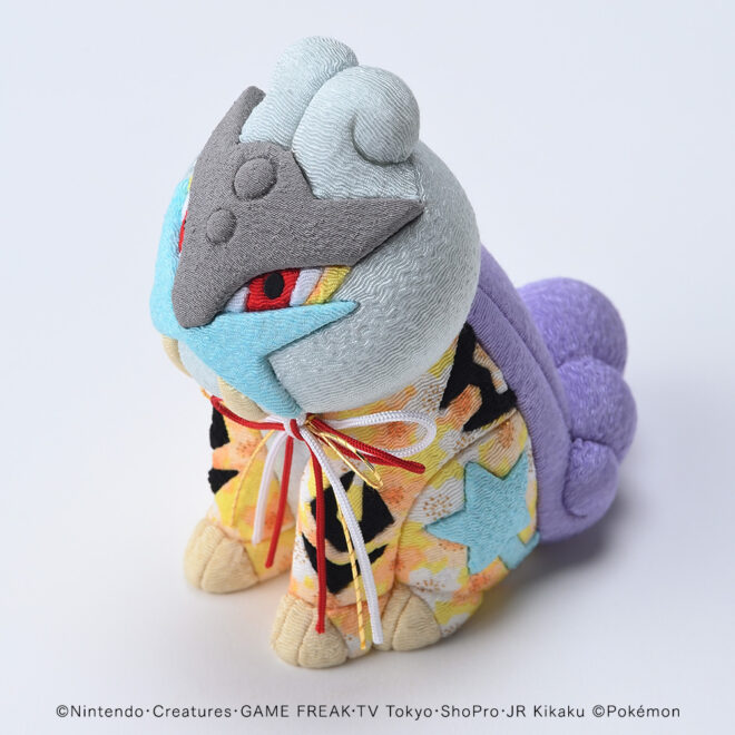 伝統工芸・江戸木目込人形で表現したポケモン「ライコウ」が可愛すぎる