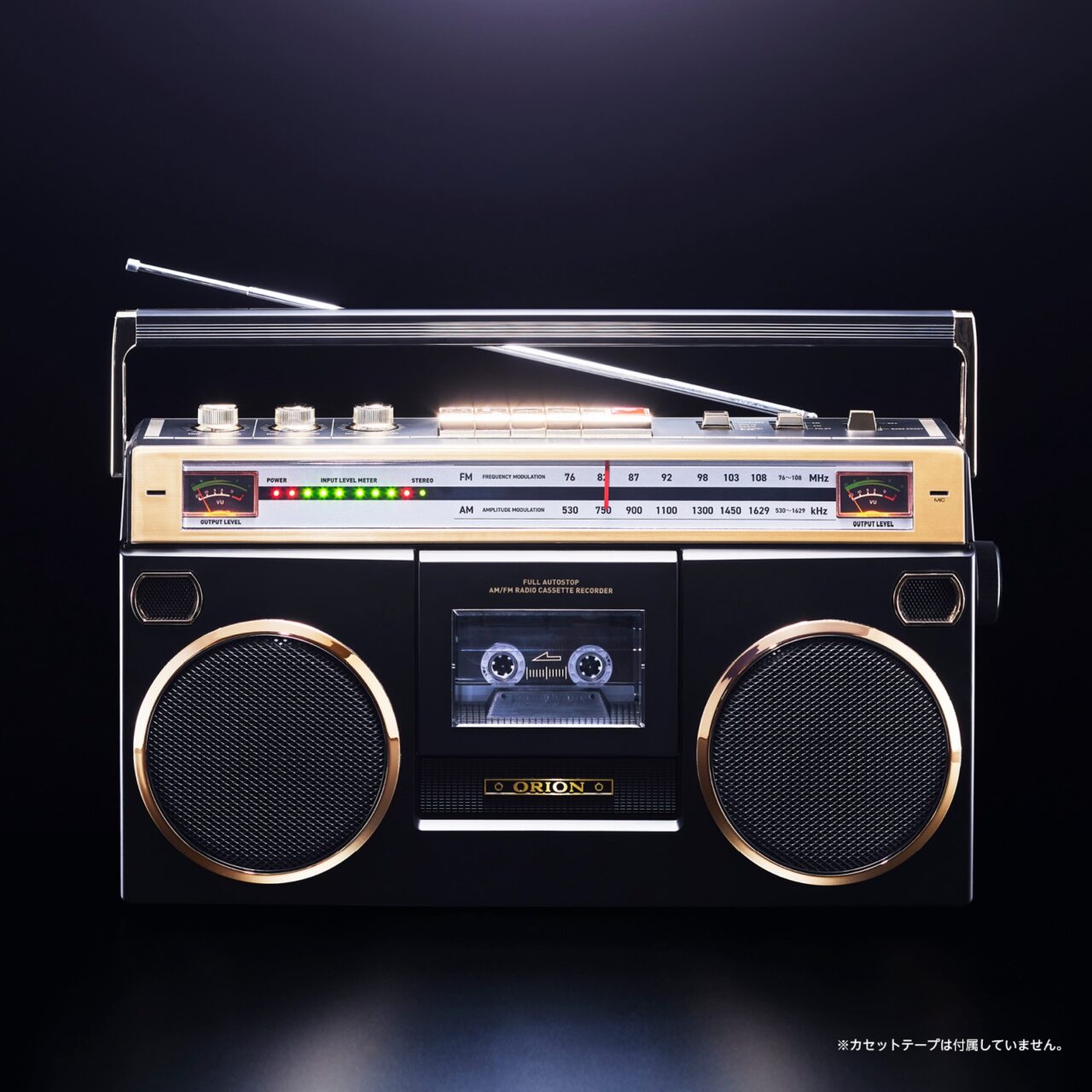 Bluetooth機能も搭載！80年代に大流行したラジカセを再現「ORION