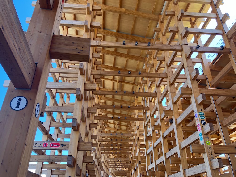 大阪・関西万博Reoort］世界最大の木造建築、全周約2kmの大屋根リング