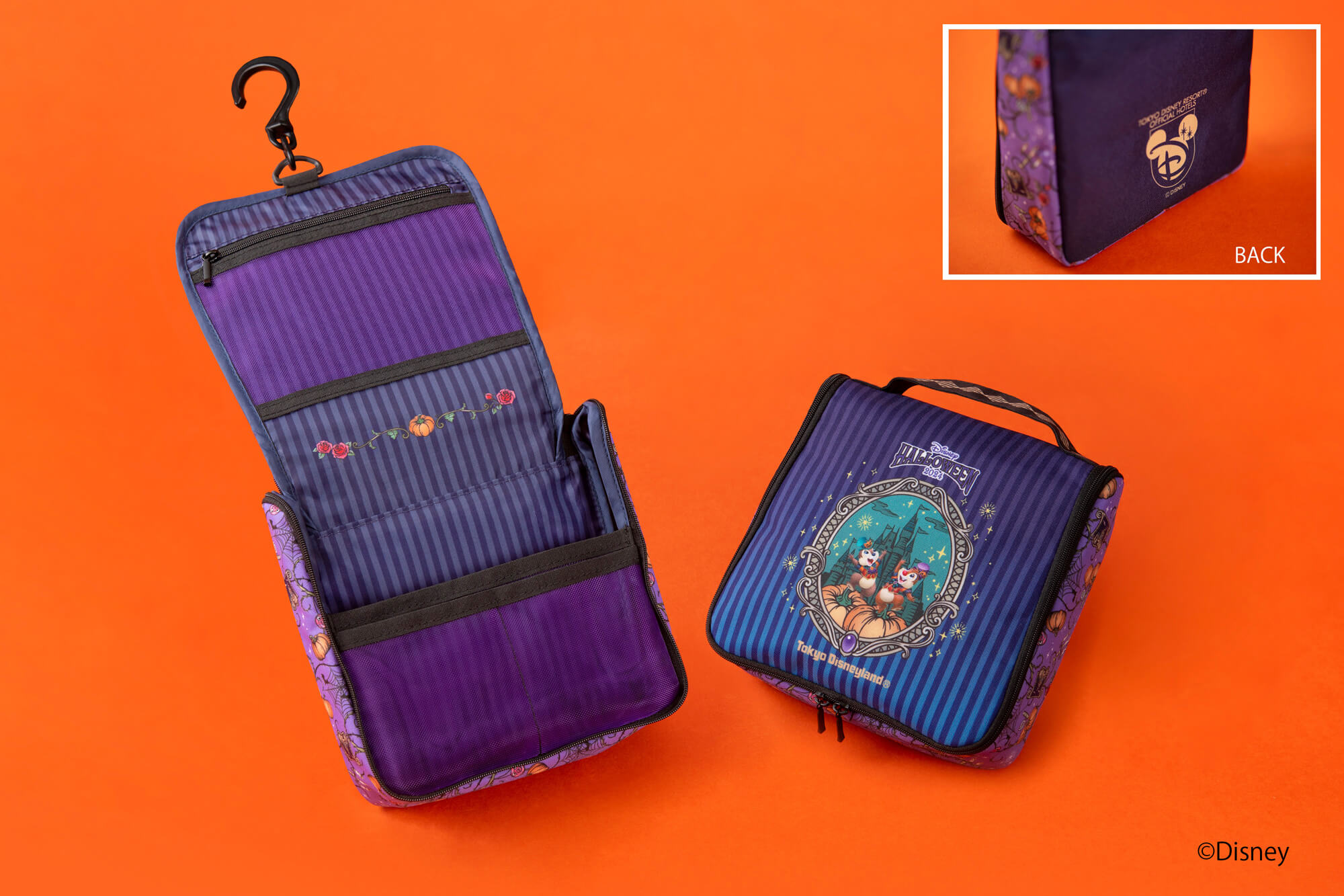 チップとデール「ディズニー・ハロウィーン」ポーチがもらえる 東京