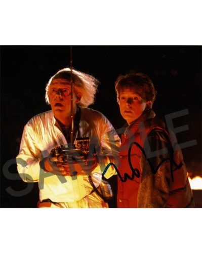 バック・トゥ・ザ・フューチャー』マイケル・J・フォックス直筆サイン