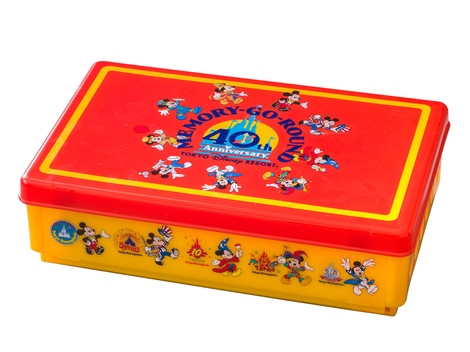 東京ディズニーリゾート40年間の懐かしデザインがスーベニア付き