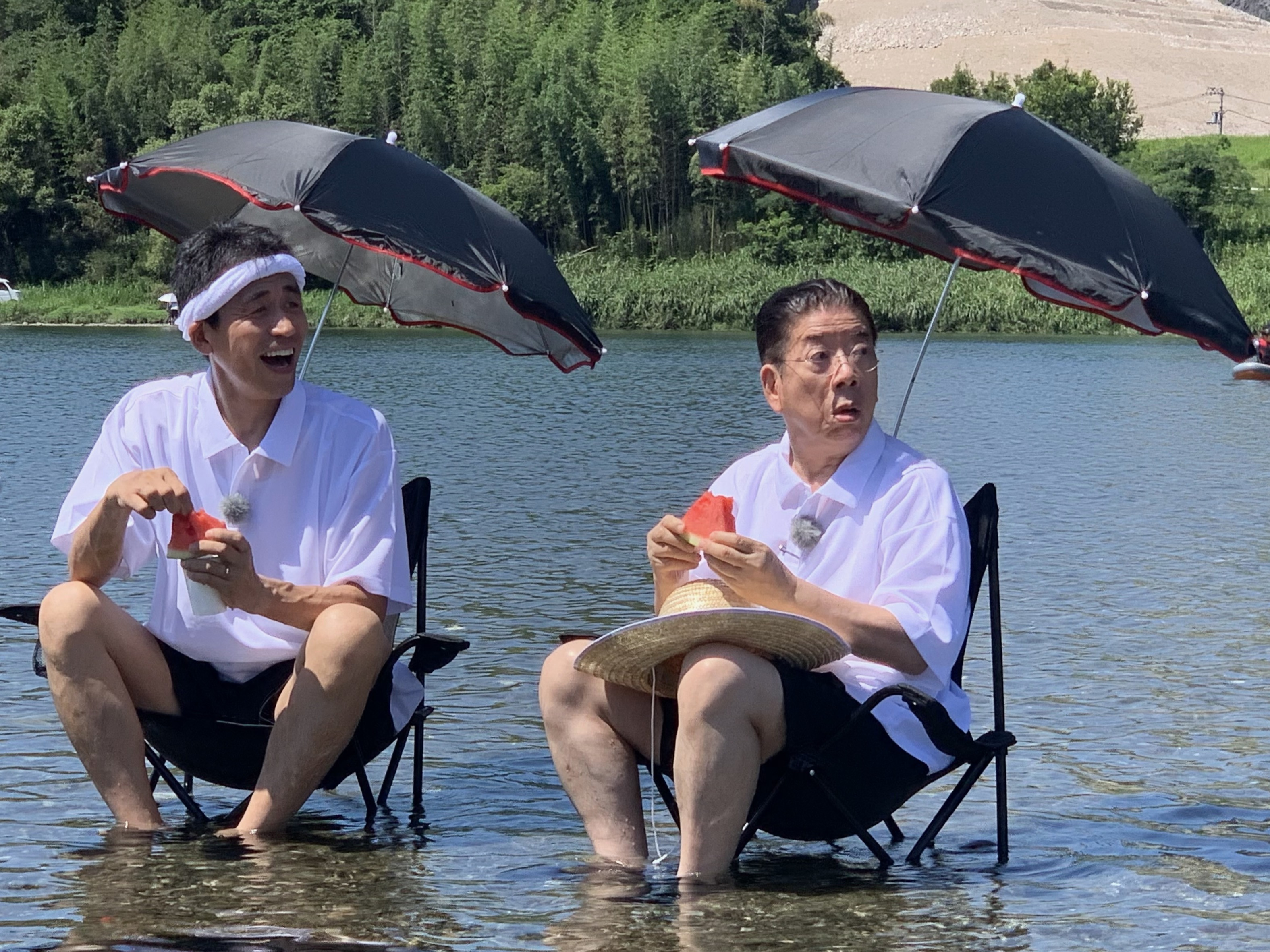 西川きよし＆石田靖の“やすきよ”コンビ、24年目の夏休み『やすしきよし