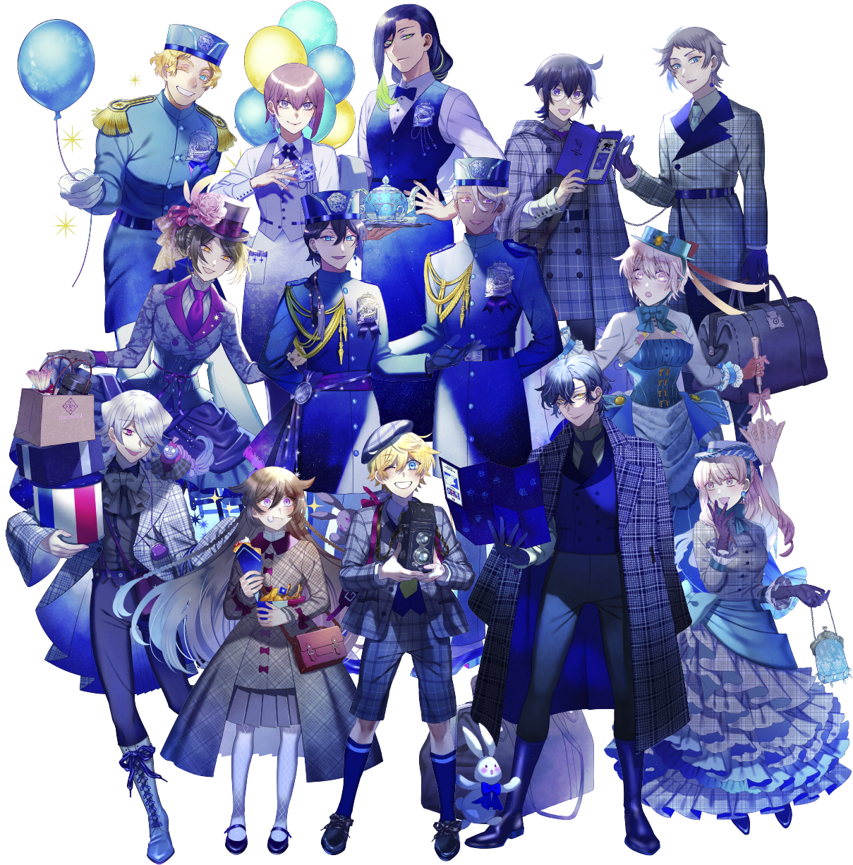 望月淳画業20周年企画 ―蒼に巡る旅路― PandoraHearts×ヴァニタスの手記