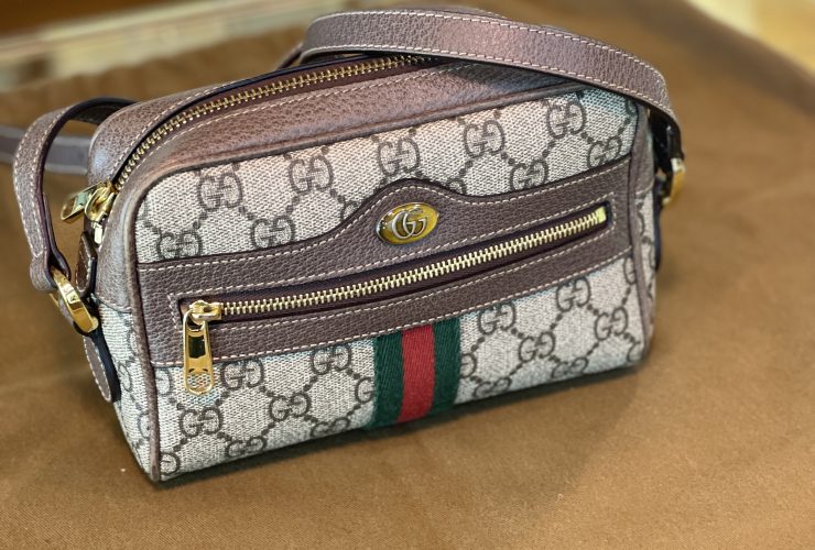 GUCCI ディオニュソス GGスプリーム キャンバス スーパーミニバッグ