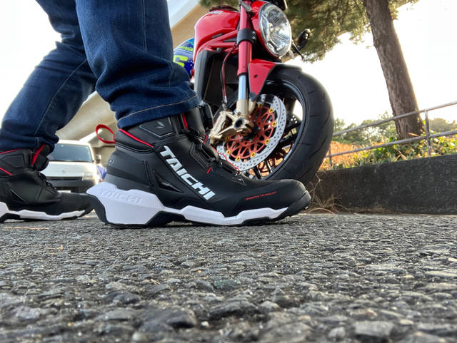 商品インプレ】RSタイチ DRYMASTERアローシューズを履いてみた