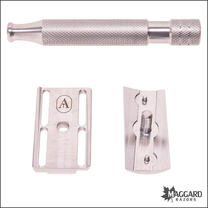 Above the Tie S1 Slant Stainless Steel Closed Comb DE Safety Razor