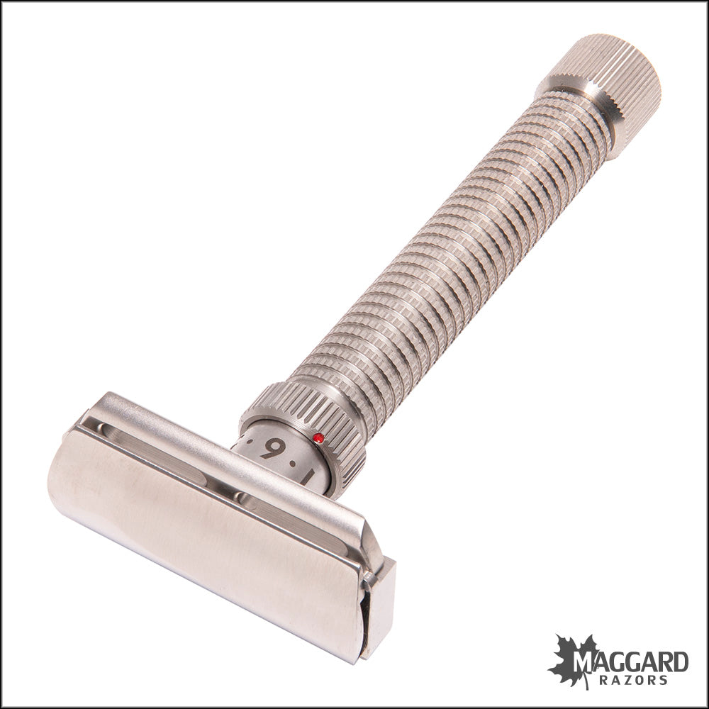 Rex Supply Co. Ambassador XL Adjustable Stainless Steel DE Razor