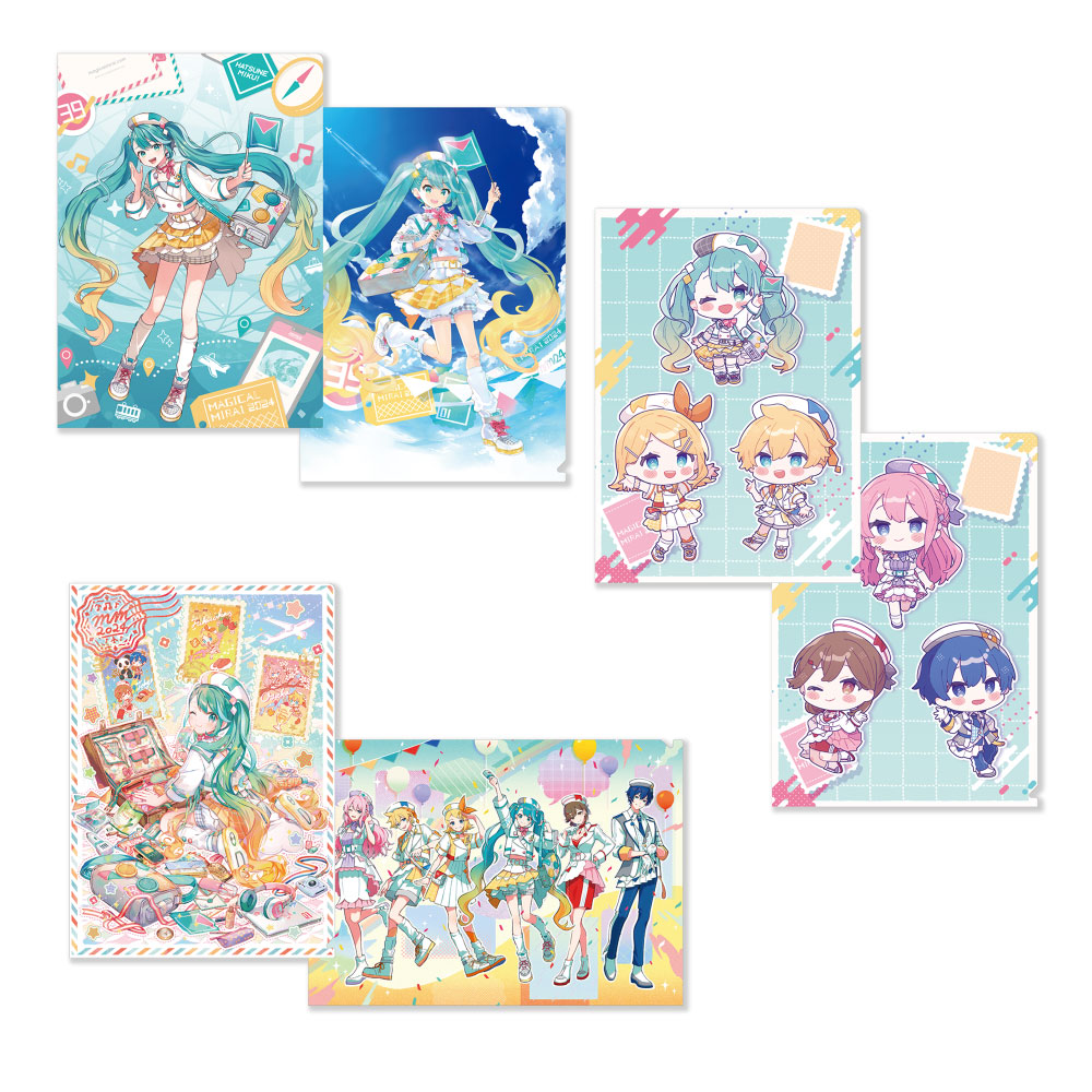 グッズ]マジカルミライ 2024 クリアファイルセット（全3種）｜初音ミク