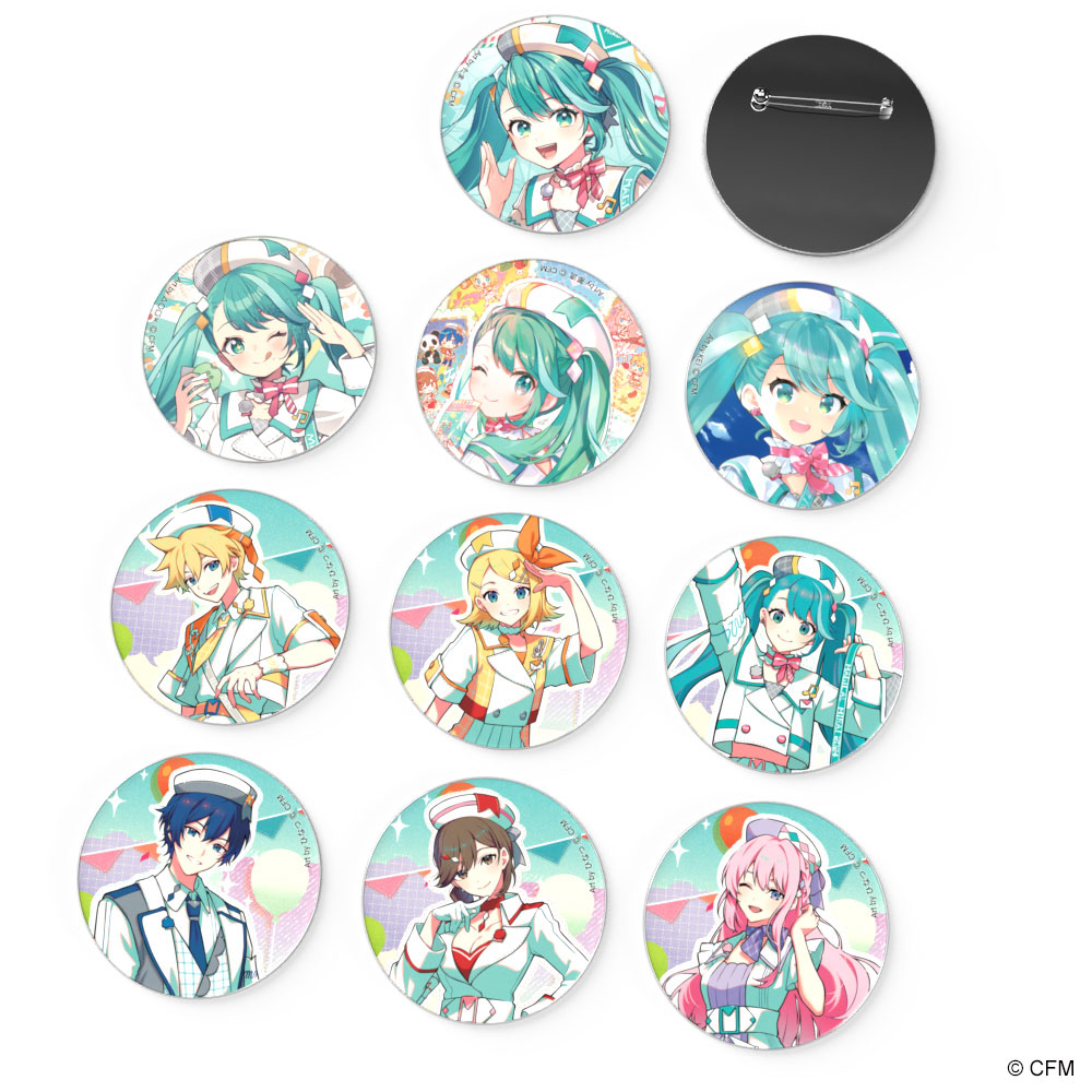 グッズ]マジカルミライ 2024 バッジパブミラー（全10種）｜初音ミク