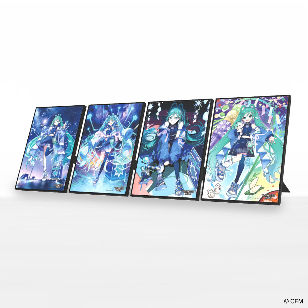 グッズ]マジカルミライ 2025 スタンド式A5パブミラー（全4種）｜初音