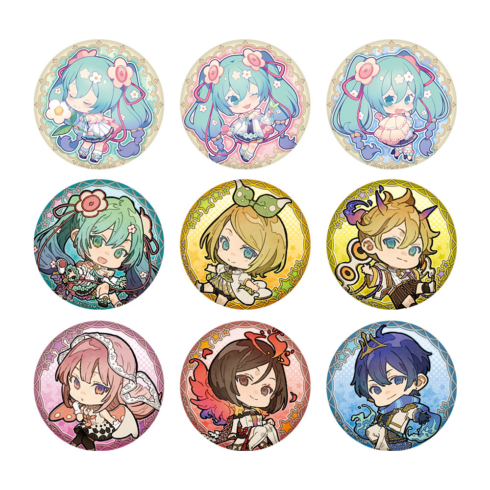 グッズ]マジカルミライ 2021 ぷにぷに缶バッジ（全9種）｜初音ミク