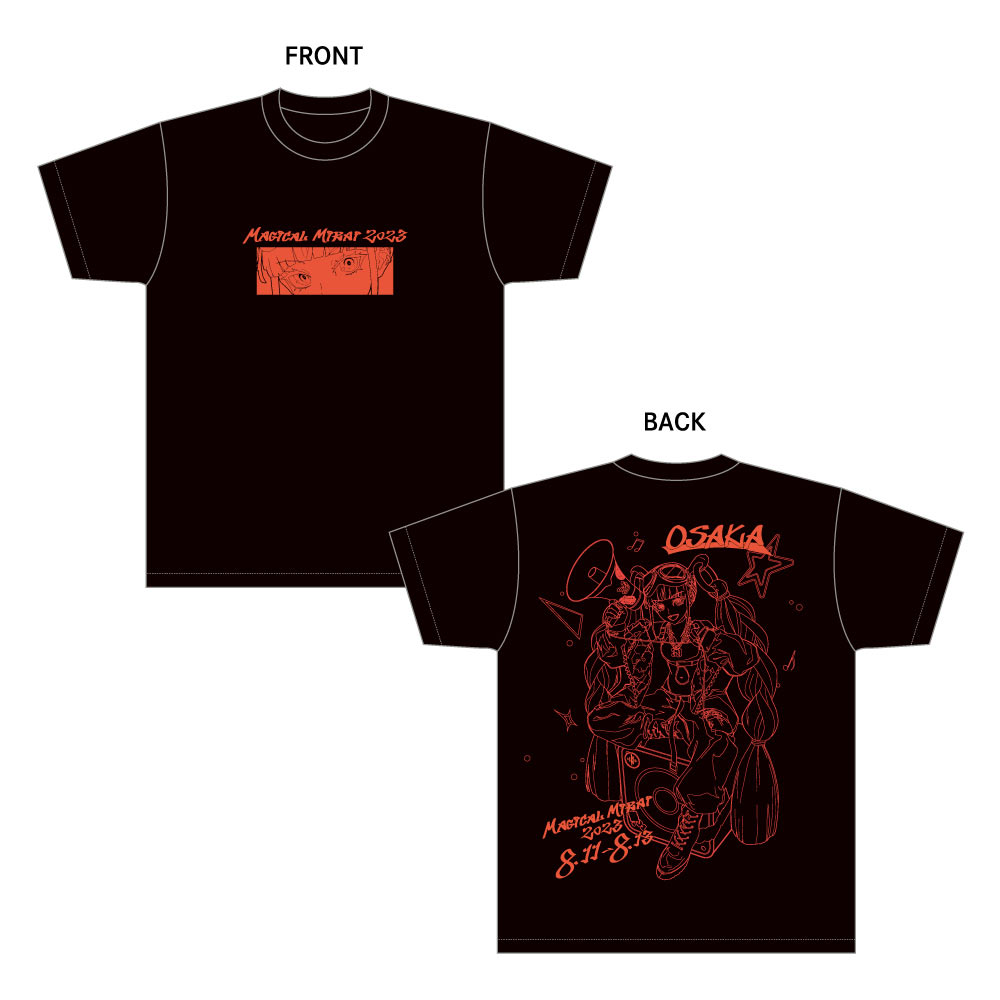 グッズ]マジカルミライ 2023 オフィシャルTシャツ 大阪ver.｜初音ミク