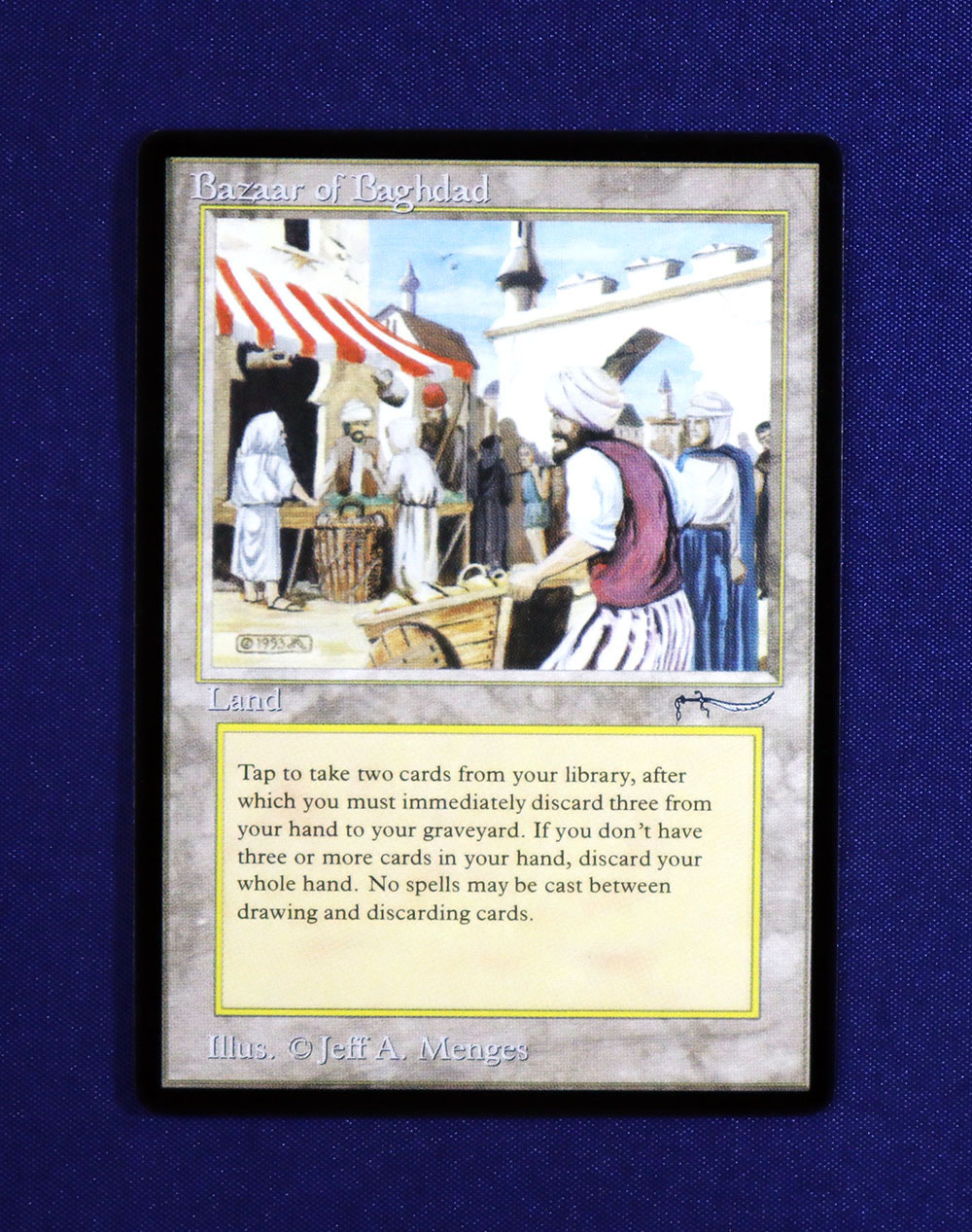 Bazaar of Baghdad regular from Arabian Nights (ARN) MTG Proxy