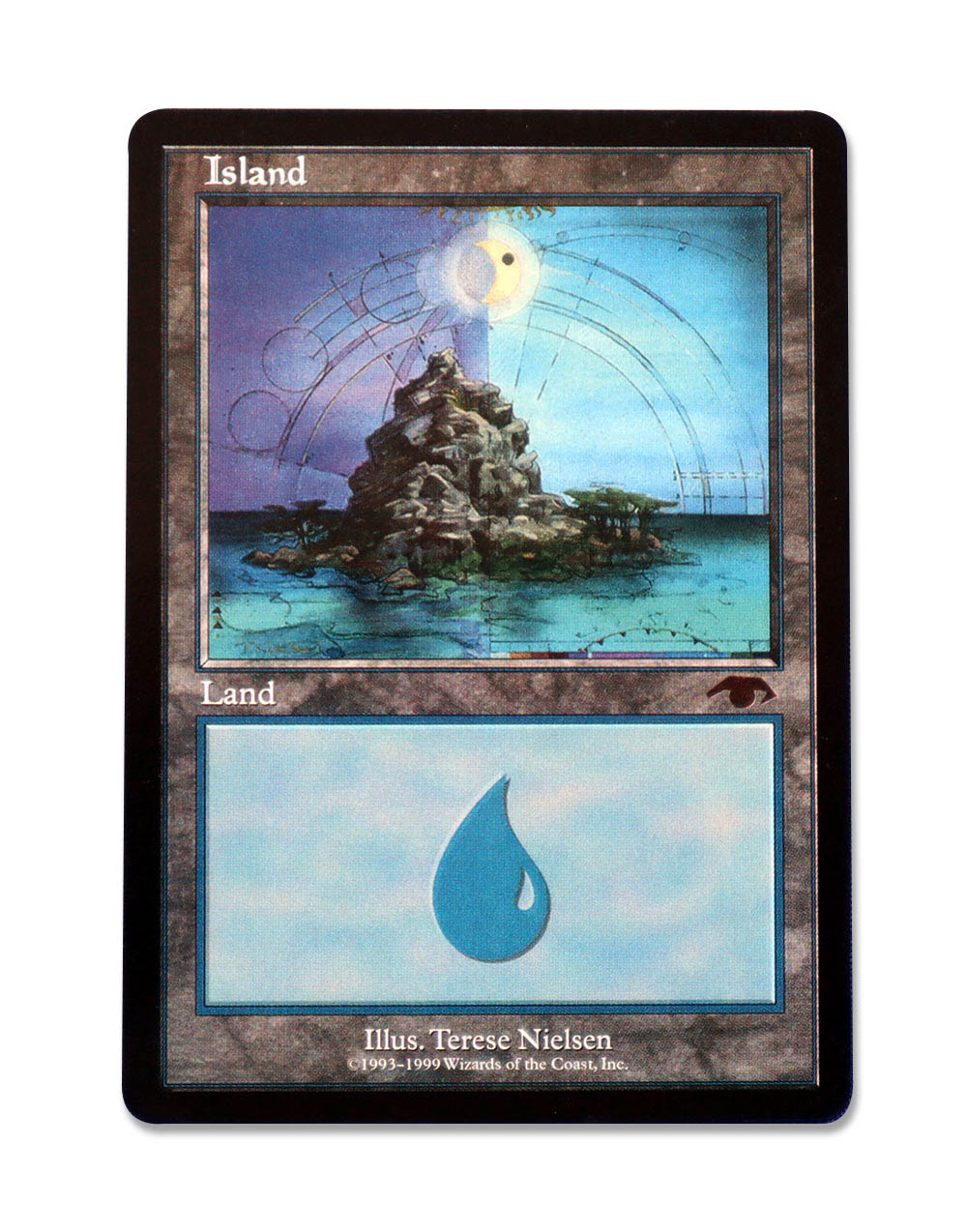 Island regular from Guru (PGRU) MTG Proxy - magic-cardplus