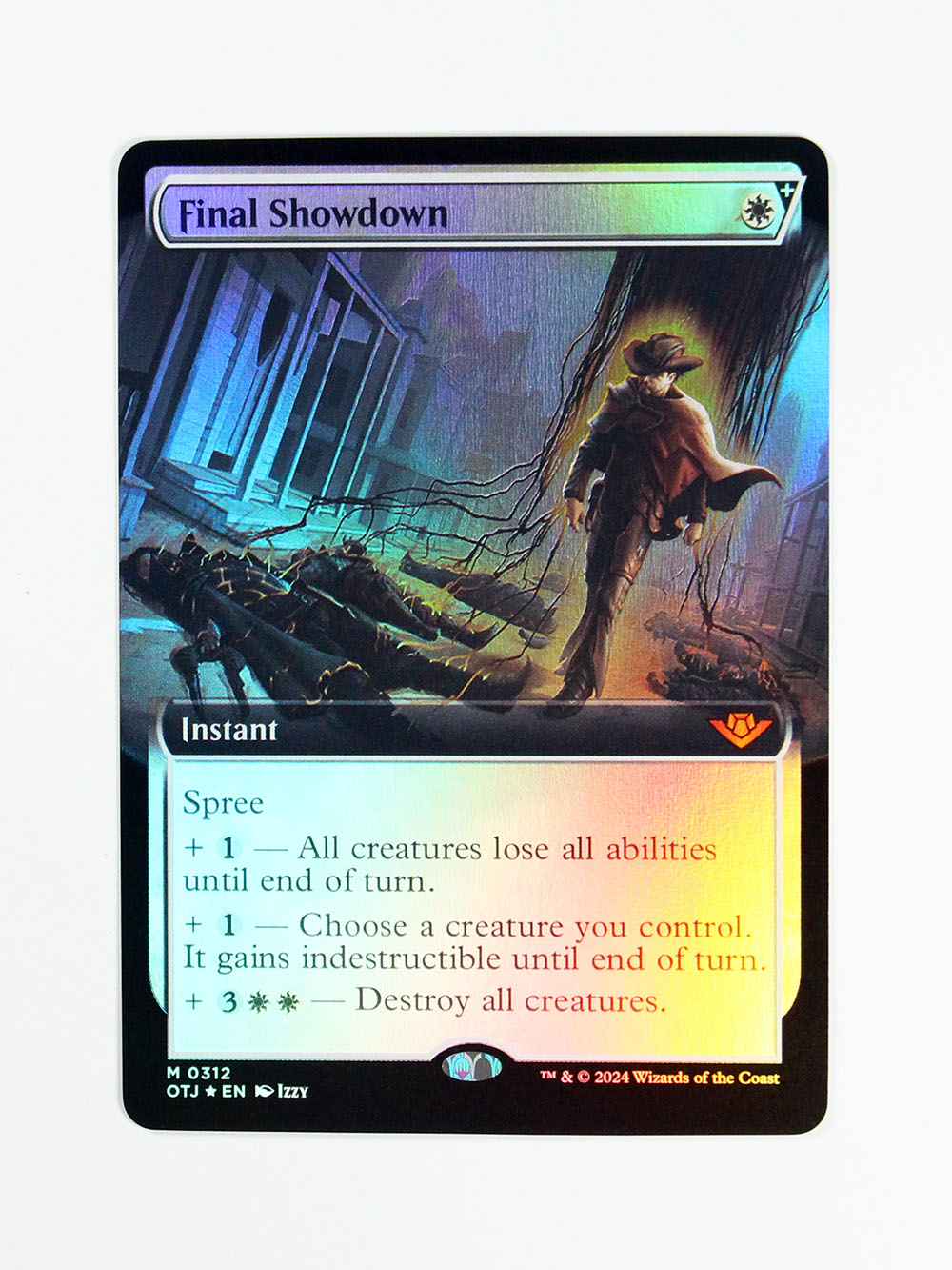 Final Showdown #312 Foil from Outlaws of Thunder Junction (OTJ