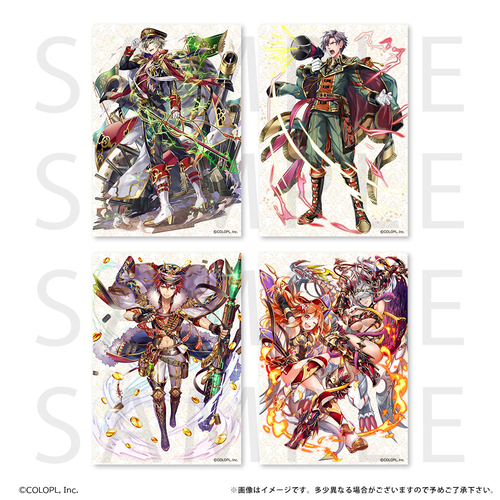 黒猫のウィズ くじ 特典 コースター レッジ 2種 黒猫のウィズ くじ