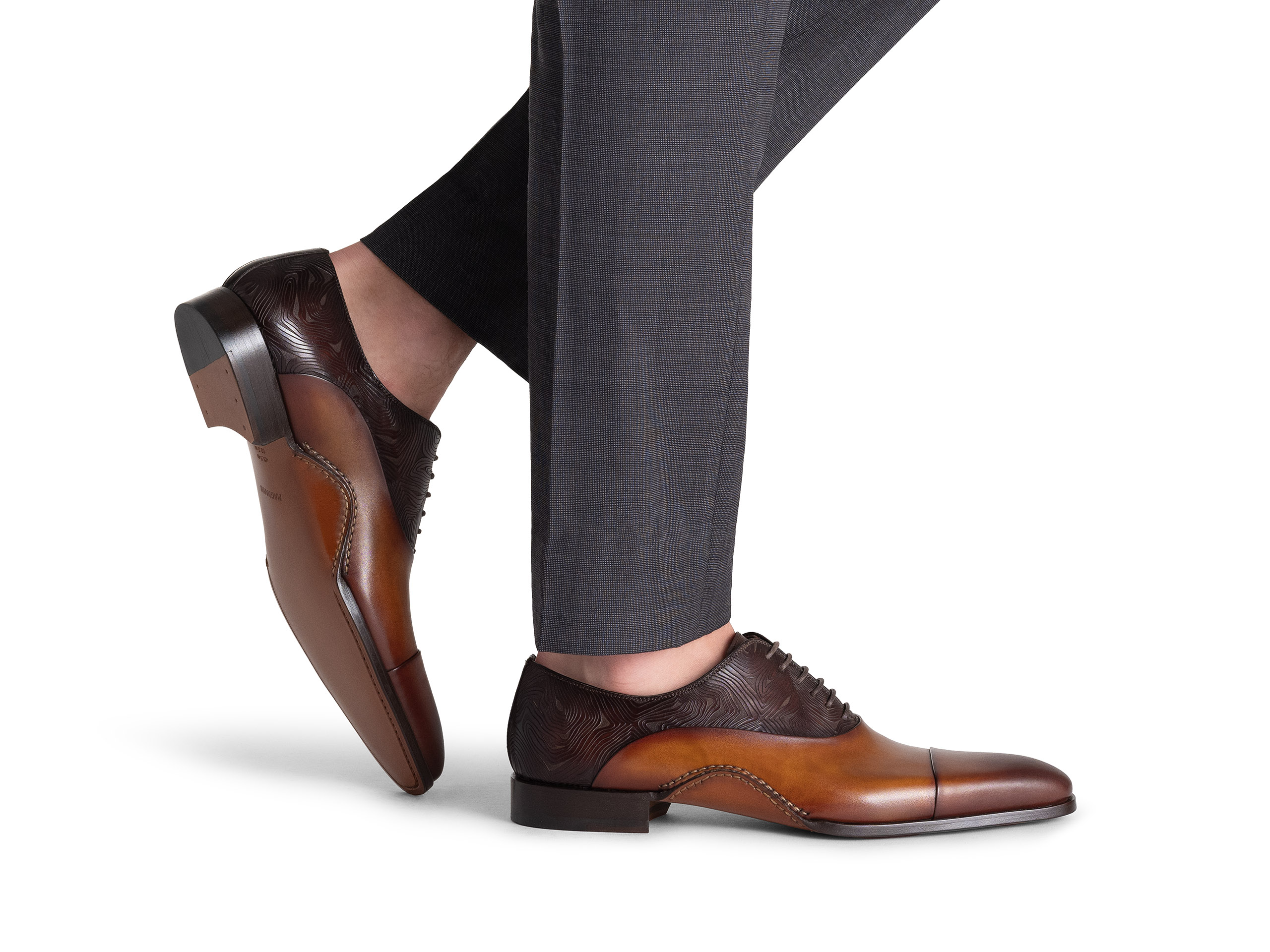 Ximon Men's Cap Toe Oxfords | Magnanni