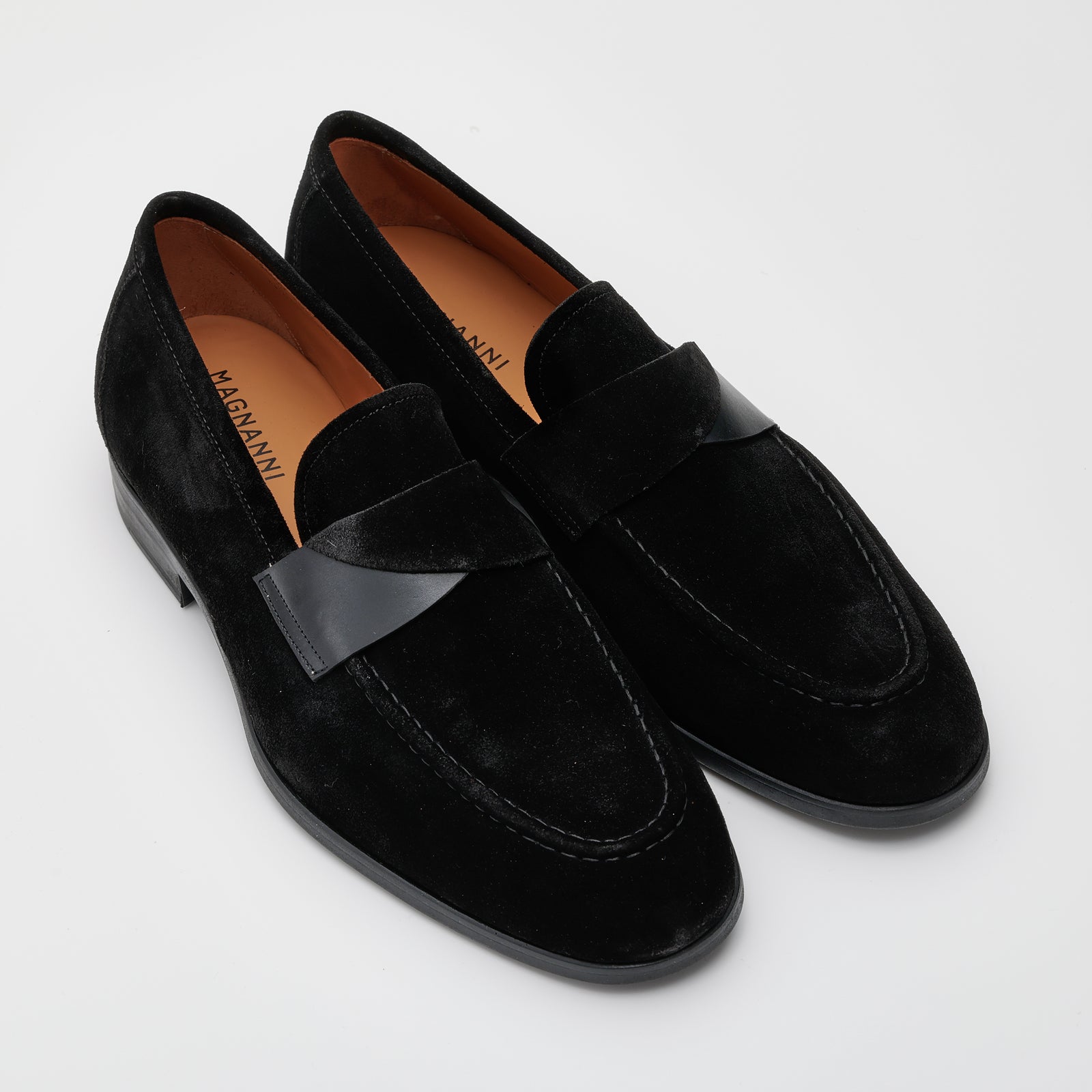 FLEX スエードローファー ブラック | 25922 BL/S – MAGNANNI