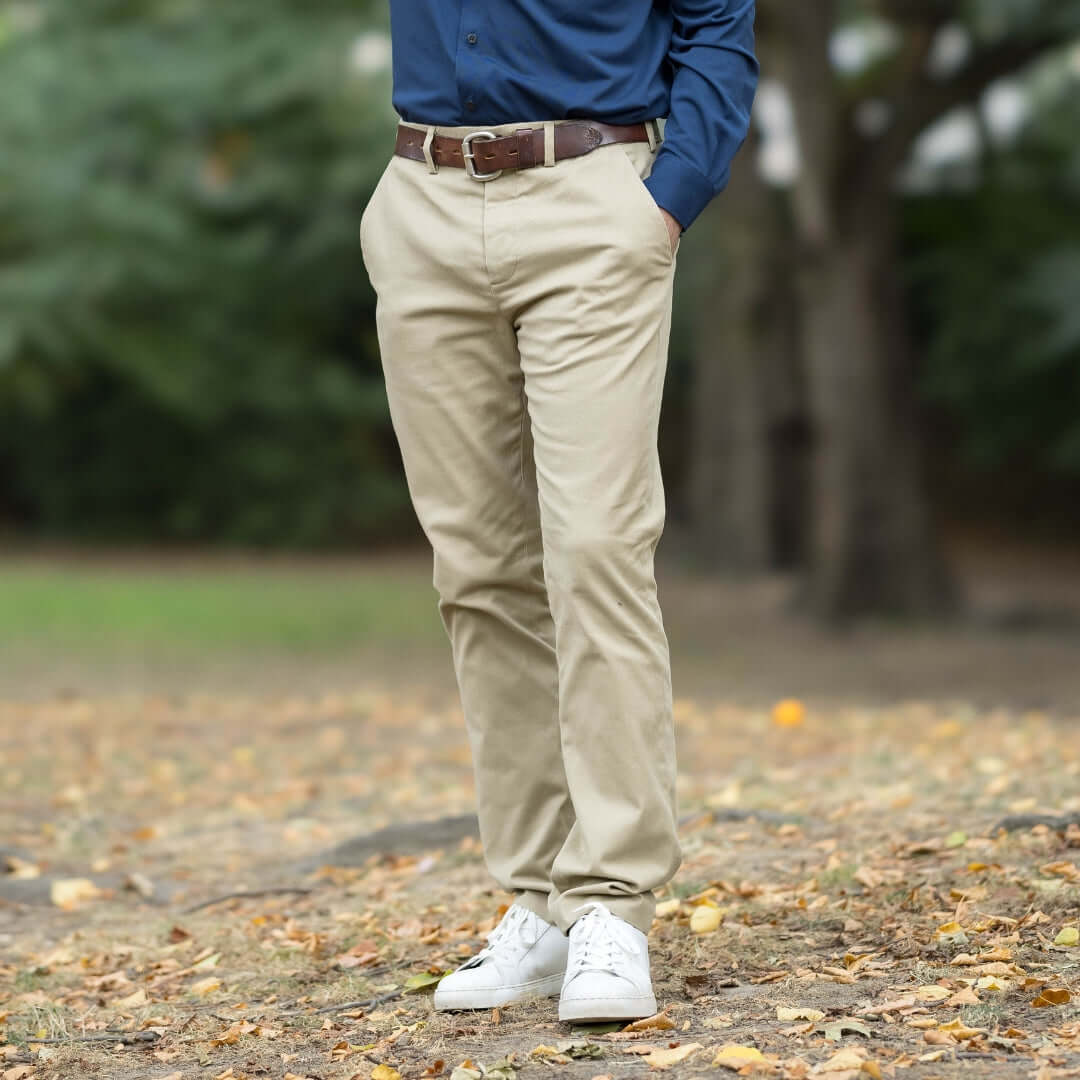 Adaptive Easy-Care Chino Pant with Magnetic Closures