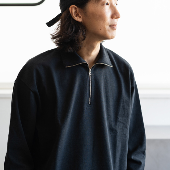 PHIGVEL HALF ZIP SPORTING TOP 2色展開 - Maiden Voyage