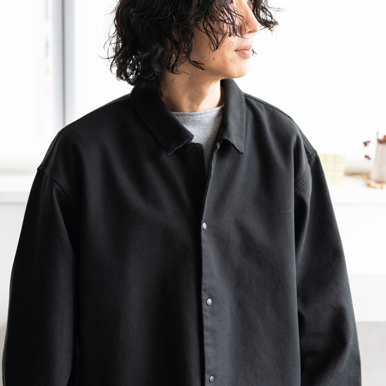 YAECA Cotton Duck Cloth Comfort Shirt - Wide 2色展開 - Maiden Voyage