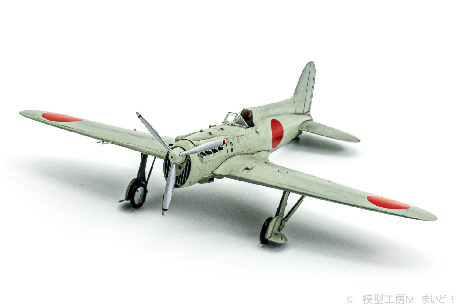 安芸製作所 1/72 キ12 試作戦闘機 完成 ki12 aki | 模型工房M