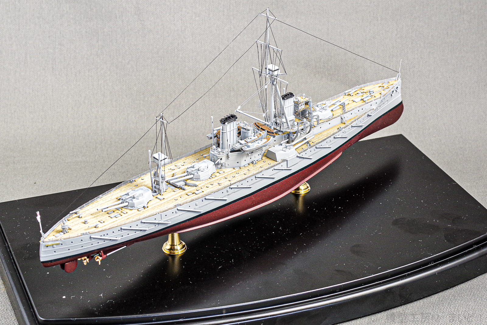 トランペッター 1/700 イギリス戦艦ドレッドノート 1907 完成品 HMS