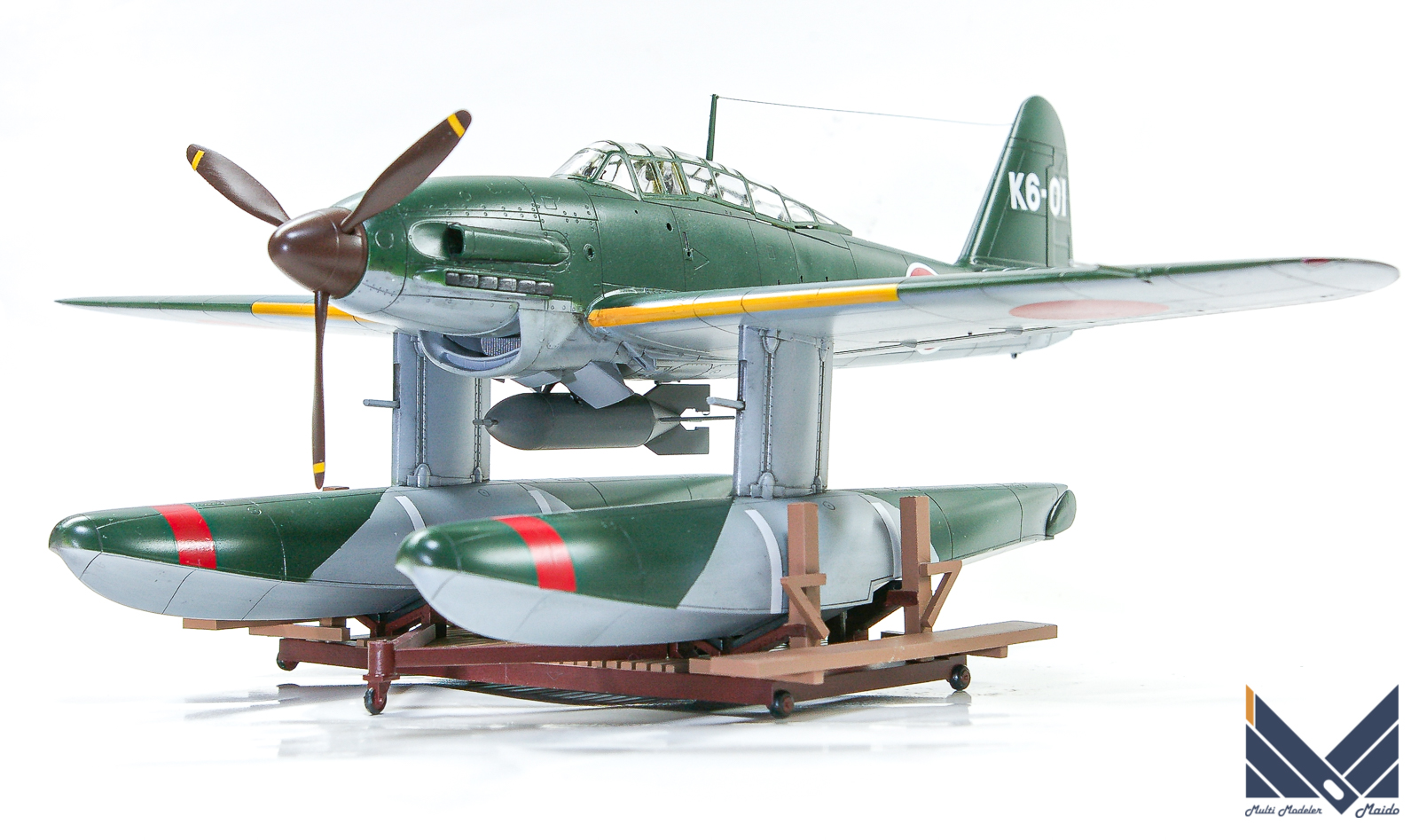 タミヤ 1/48 特殊攻撃機「晴嵐」完成 TAMIYA M6A1 Seiran | 模型工房M