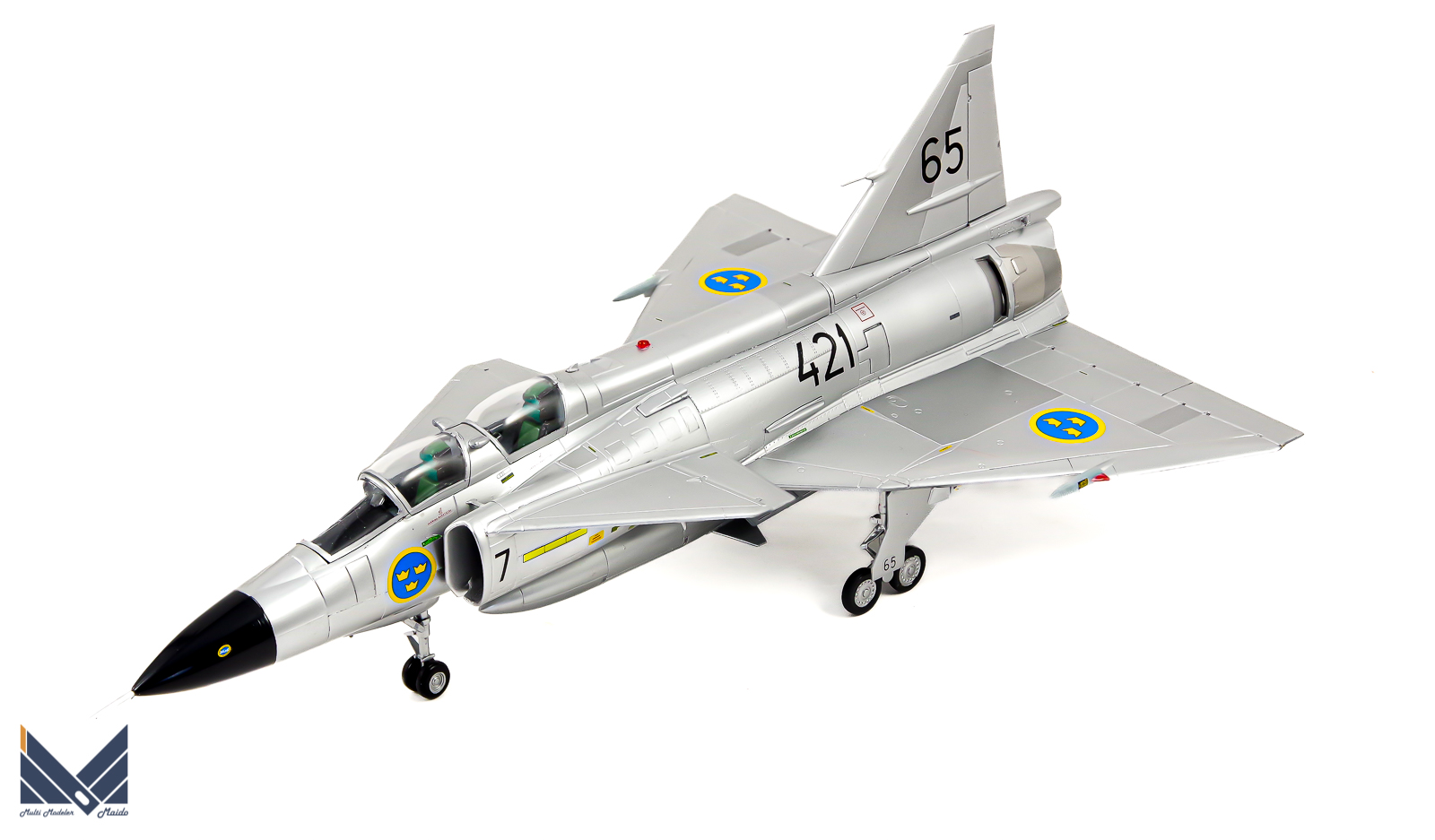 スペシャルホビー 1/72 ビゲン 複座型 完成品 SPECIAL HOBBY SAAB 37
