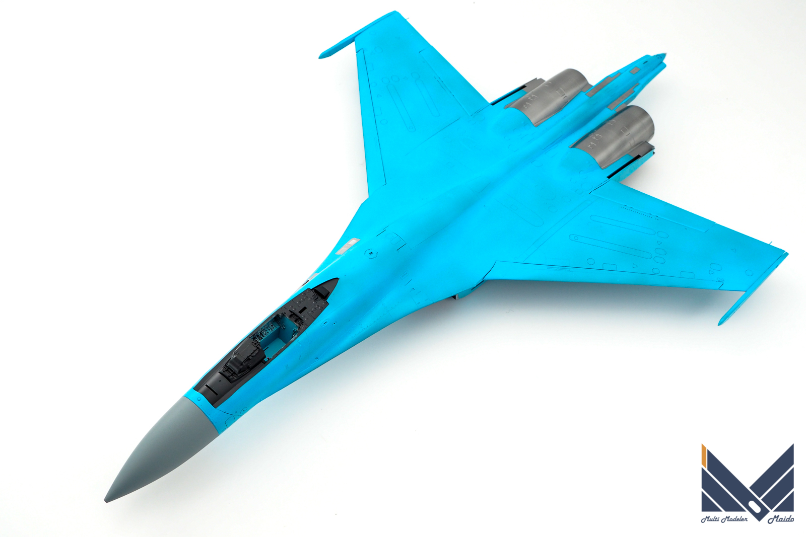 グレートウォールホビー 1/48 Su-27 フランカーB 製作3 基本塗装