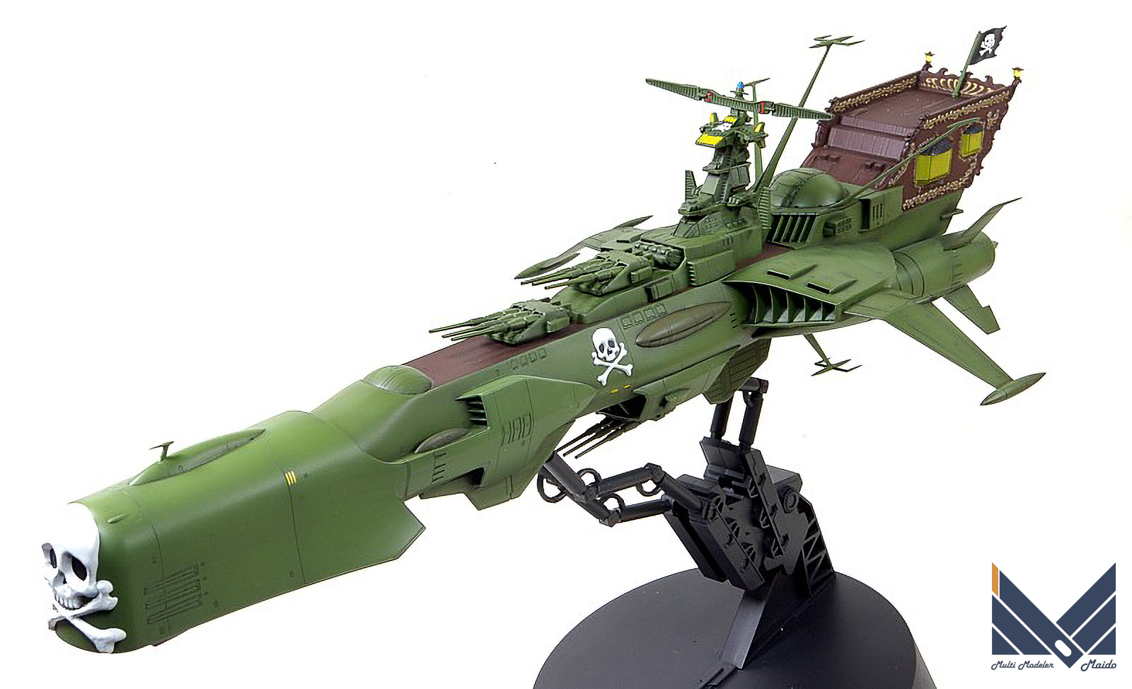 ハセガワ 1/1500 アルカディア号 完成品 HASEGAWA Arcadia | 模型工房M