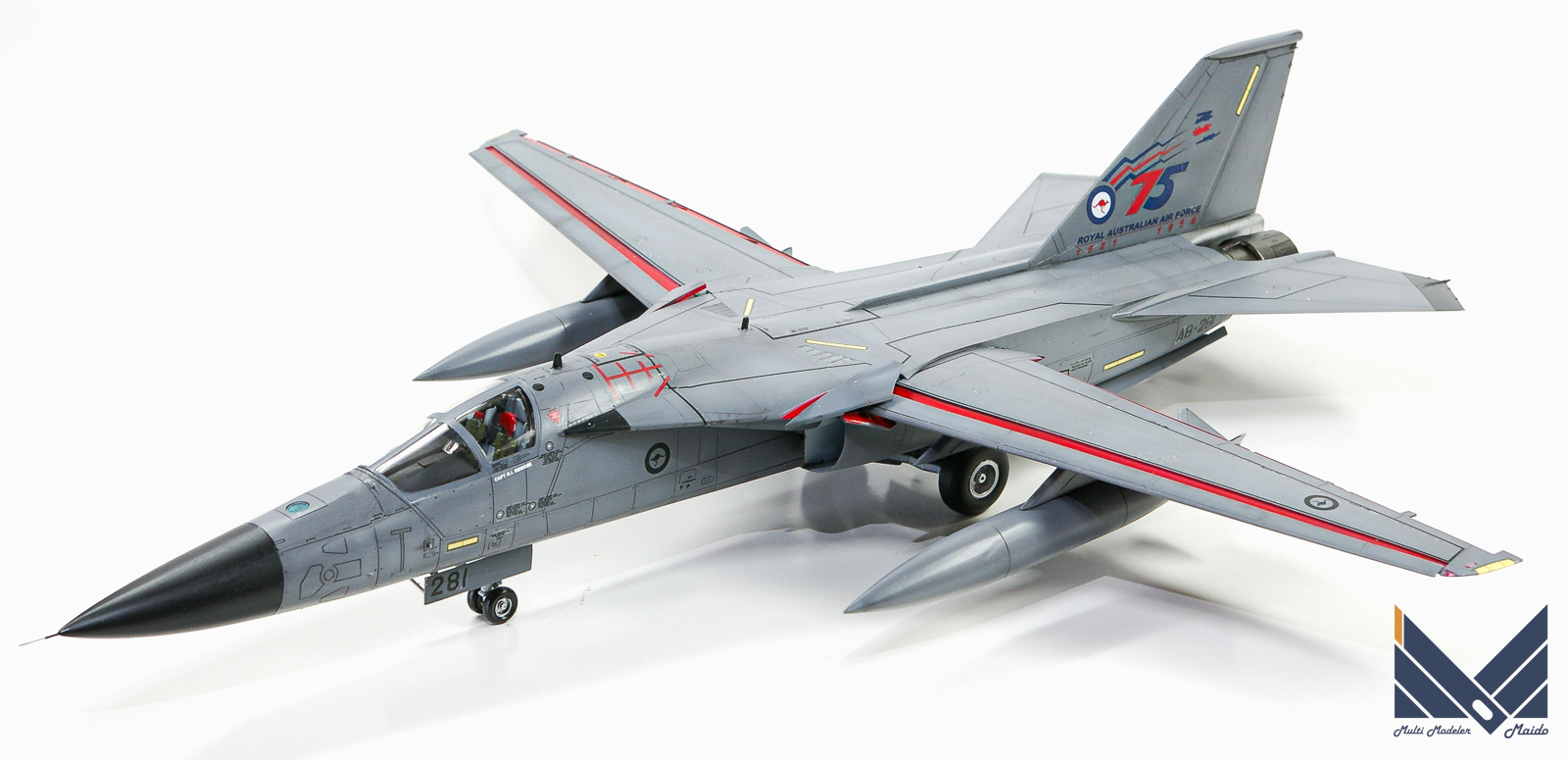 ハセガワ 1/72 F-111G オーストラリア空軍 完成品 HASEGAWA | 模型工房M