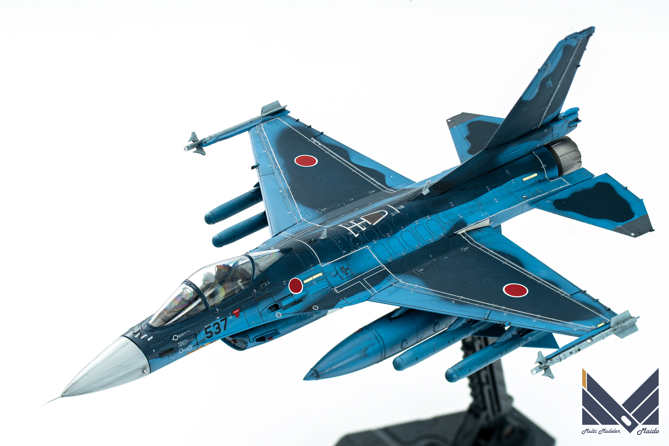 ファインモールド 1/72 航空自衛隊 F-2A 完成品 JASDF Finemolds