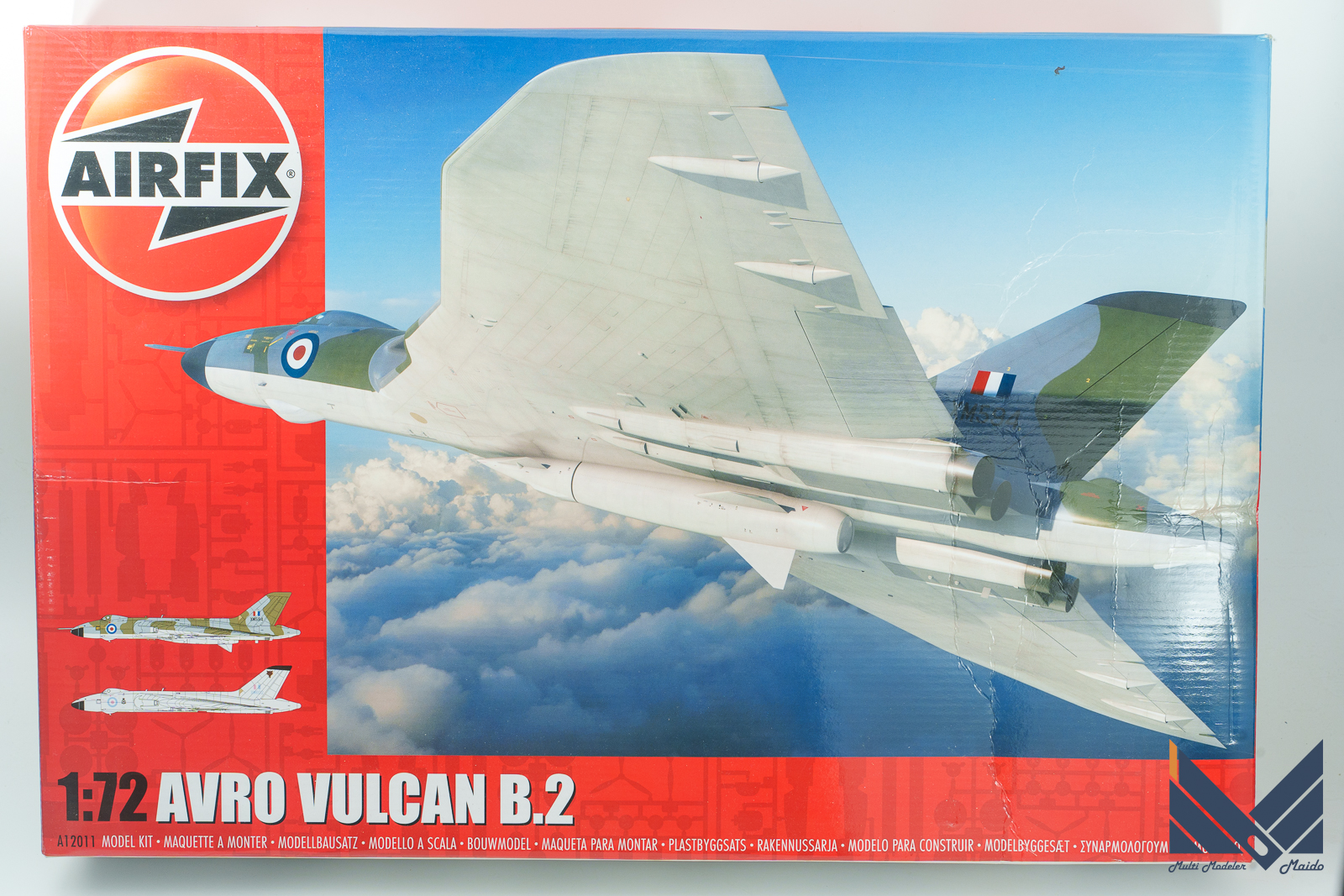 エアフィックス 1/72 アブロ バルカンB.2 キットレビューAvro Vulcan