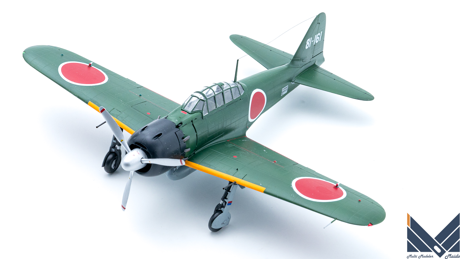 ファインモールド 1/48 零式艦上戦闘機五二型 プラモデル完成品