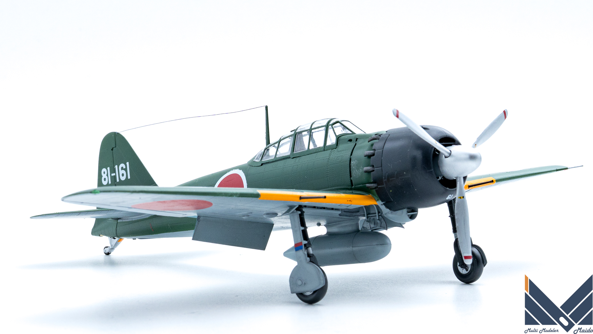 ファインモールド 1/48 零式艦上戦闘機五二型 プラモデル完成品