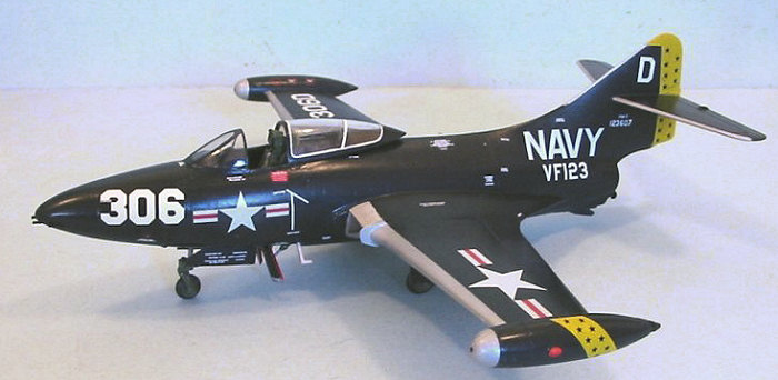 Hobbycraft/Trumpeter 1/48 F9F-2 Panther, by Tom Cleaver