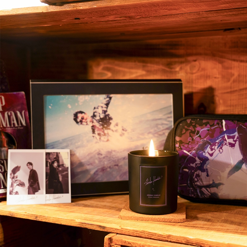 アロマキャンドル」（ブラック）｜横浜流星｜MAILIVIS(メイリビス)