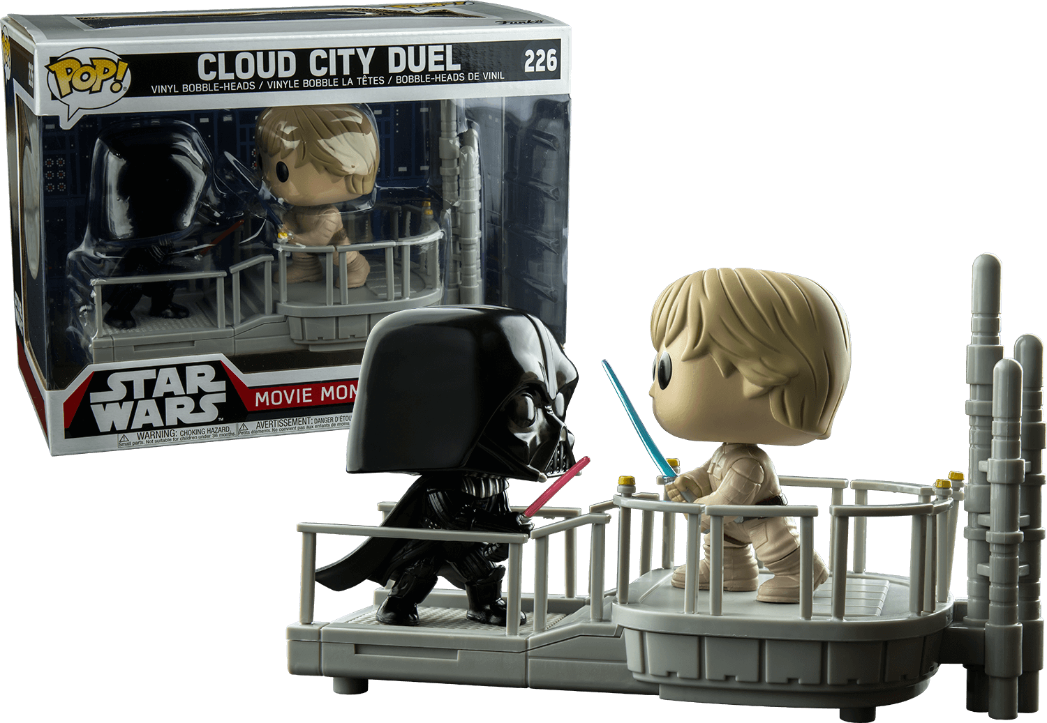 Star Wars Movie Moments Darth Vader & Luke EXC Pop! Vinyl Figure 2