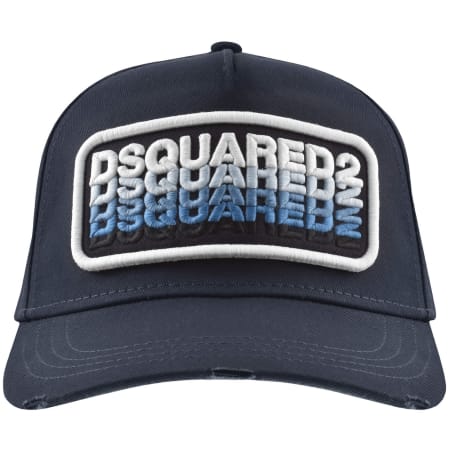 DSQUARED2 Patch Baseball Cap Black | Mainline Menswear us