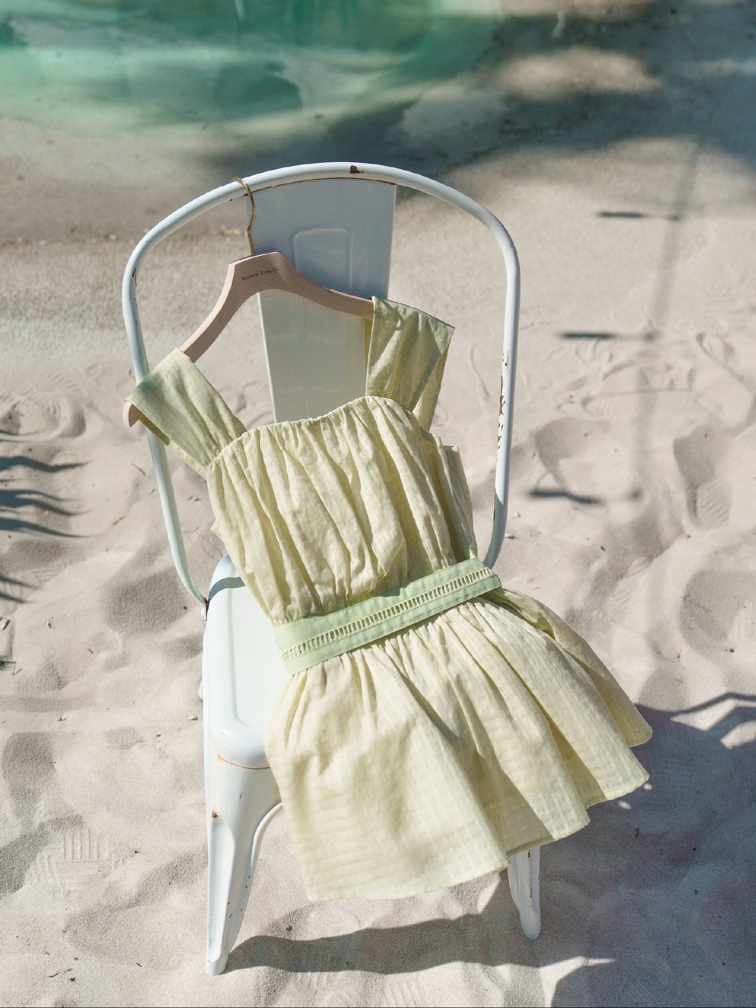 カラミチェックキャミソール【オーガニックコットン】 – Maison Echelle